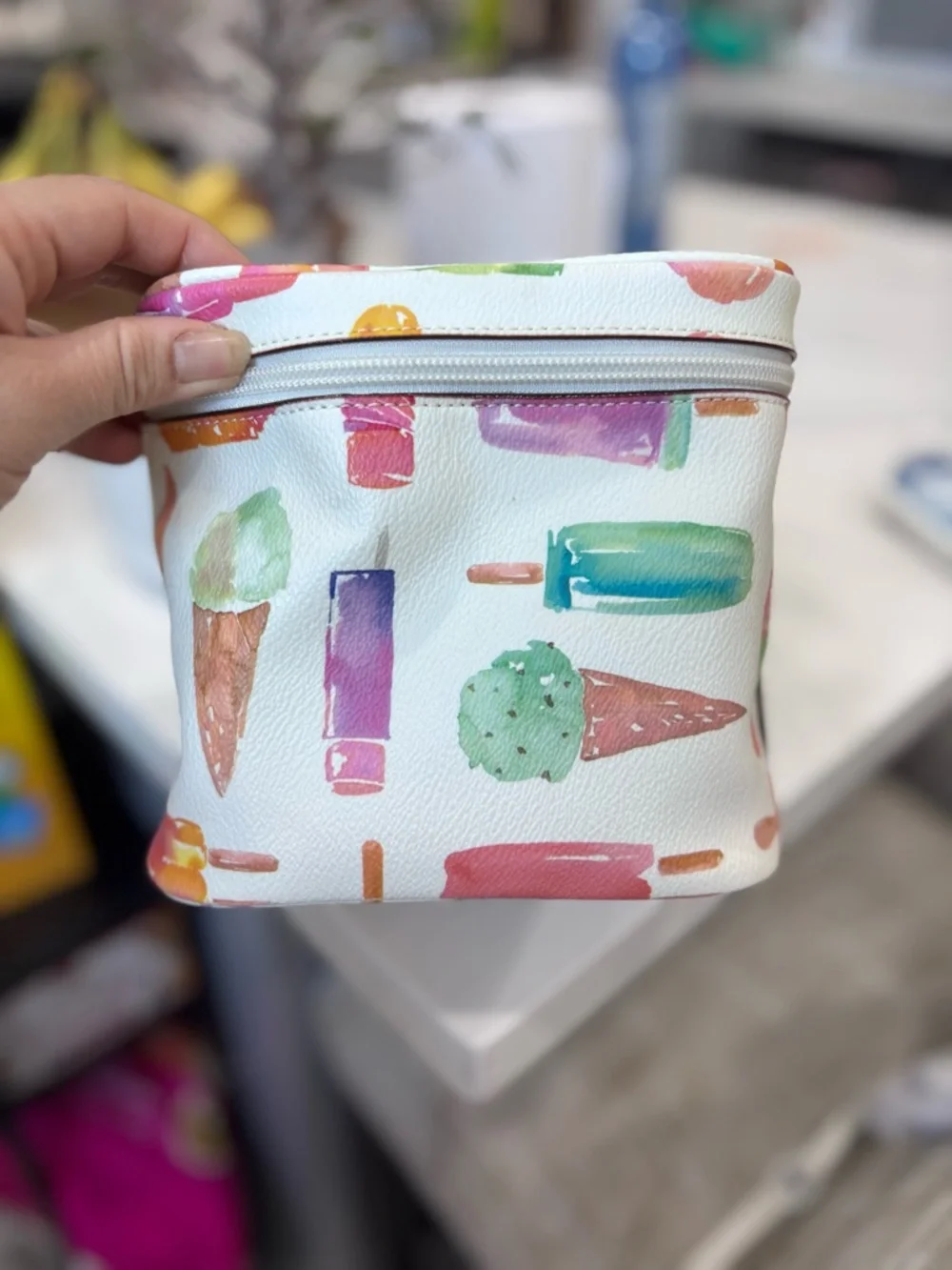 ❤️rare❤️ Kate spade new york ice cream popsicle flavour of the month make up bag - Picture 3 of 12